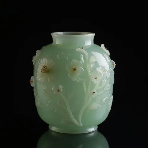 majolica,jadeite,vase,flower vase,lalique,glass vase