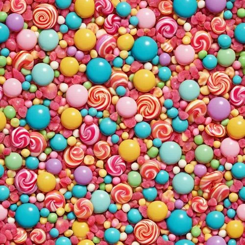 candy pattern,cupcake background,candyland,ufdots,candy crush,orbeez,Illustration,Abstract Fantasy,Abstract Fantasy 11