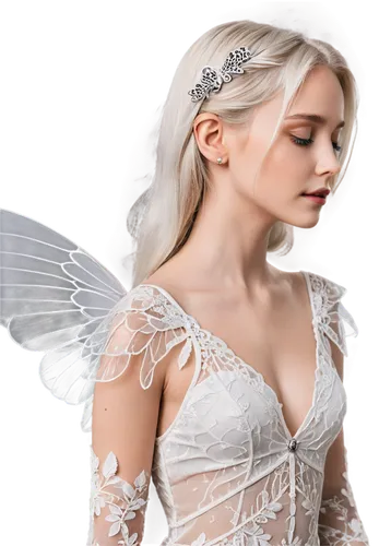 bridal clothing,the angel with the veronica veil,bridal accessory,bridal jewelry,bridal veil,angel wings,wedding dresses,white rose snow queen,angel wing,bridal dress,bridal,wedding gown,vintage angel,fairy queen,wedding dress,silver wedding,fairy,faery,wedding dress train,angelic,Conceptual Art,Daily,Daily 13