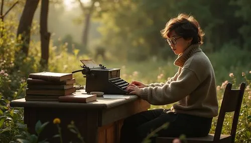 writer,typewritten,typewriter,learn to write,writing,cute girl playing piano,pianist,autumn songs,writing about,typewriters,writerly,composing,hymnwriter,songwriter,write,piano lesson,typewriting,melodious,girl studying,woman playing,Photography,General,Realistic