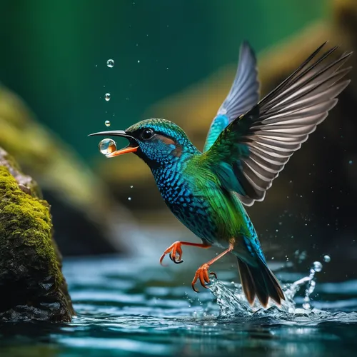 diving bird,colorful birds,kingfisher,water bird,aquatic bird,water fowl,waterbird,common kingfisher,beautiful bird,bird in flight,nature bird,migratory bird,bird photography,sunbird,green-tailed emerald,tropical bird,wading bird,water birds,bird in bath,exotic bird,Photography,General,Fantasy