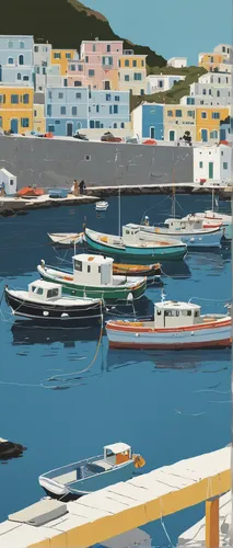 cadaques,sitia,mykonos,harbor,boats in the port,lakonos,harbour,parga,boats,balearic islands,lipari,fishing boats,the balearics,capri,small boats on sea,boat harbor,karpathos,nubble,llanes,aeolian islands,Illustration,Vector,Vector 10