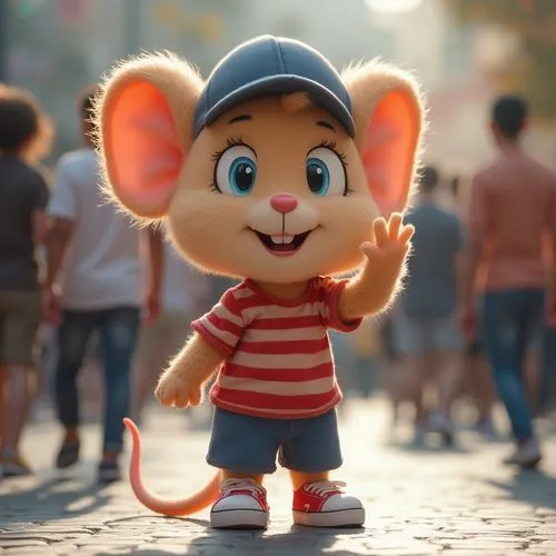 despereaux,cute cartoon character,topolino,ratchaprasong,tittlemouse,sylbert