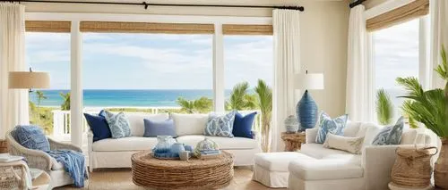 window with sea view,oceanfront,oceanview,beach house,ocean view,seaside view,sandpiper bay,sunroom,palmbeach,beachfront,beachhouse,seagrove,sagaponack,beach furniture,nantucket,shades of blue,hovnanian,beach view,beach resort,window curtain,Illustration,Paper based,Paper Based 14