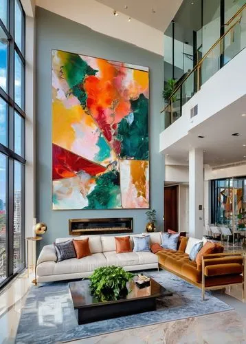 contemporary decor,modern decor,modern living room,luxury home interior,interior modern design,penthouses,contemporary,mid century modern,living room,apartment lounge,interior design,livingroom,glass wall,condo,lofts,interior decor,family room,modern style,sky apartment,minotti,Conceptual Art,Oil color,Oil Color 20