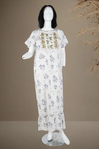 a vintage dress on display next to a dried grass,cheongsam,floral japanese,floral mockup,doll dress,dress form,retro paper doll,poiret,kawakubo,vintage paper doll,a floor-length dress,dress doll,muumu