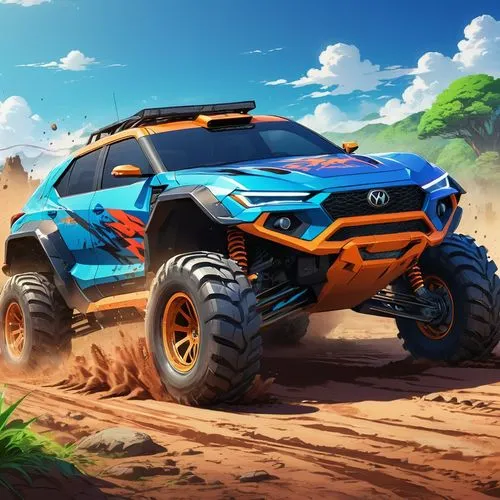 subaru rex,off-road car,off-road vehicle,scx,onrush,off-road vehicles,Illustration,Japanese style,Japanese Style 03