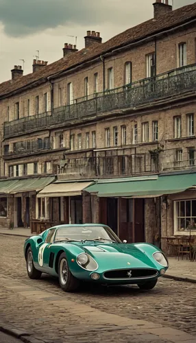 Create a fictional story set in the 1960s featuring a stolen Ferrari 250 GTO.,ford gt40,jaguar xj13,jaguar d-type,lotus elite,etype,porsche 904,jaguar c-type,jaguar e-type,porsche 906,porsche 907,lamb