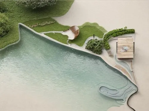 artificial islands,landscape plan,house with lake,floating islands,water sofa,floating island,coastal protection,home landscape,waterscape,waterbody,landscaped,landscape designers sydney,floating huts,landscape design sydney,waterbodies,an island far away landscape,3d rendering,river landscape,virtual landscape,miniature house,Landscape,Landscape design,Landscape space types,Urban Parks