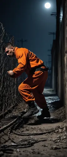 shaolin kung fu,prisoner,baguazhang,orange,thriller,kung fu,orange robes,prison,street dance,high-visibility clothing,conceptual photography,drug rehabilitation,taijiquan,jumpsuit,janitor,escape,daredevil,escaping,eastern state penitentiary,execution,Conceptual Art,Fantasy,Fantasy 14