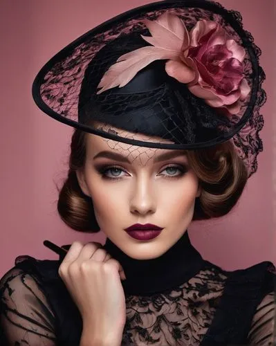 ladies hat,black hat,women's hat,hat vintage,woman's hat,cloche hat,beret,the hat-female,the hat of the woman,beautiful bonnet,victorian lady,leather hat,pink hat,dark pink in colour,girl wearing hat,hat womens,vintage woman,vintage fashion,vintage women,pointed hat,Photography,General,Natural