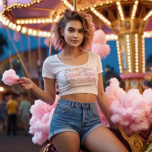 girl in t-shirt,cotton candy,ariela,girl in overalls,pink balloons,cne,advertising clothes,tshirt,tutu,candy island girl,fabulous,chella,joyland,esmeralda,transadelaide,quinceaneras,karmaloop,oktoberfest,riya,jeans background,Photography,General,Commercial