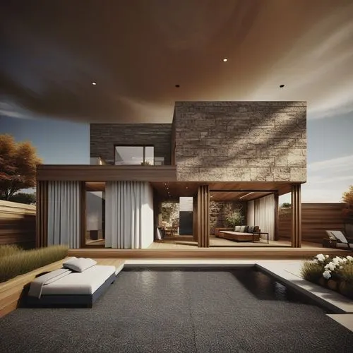 modern house,3d rendering,dunes house,render,landscape design sydney,roof landscape,renders,renderings,cubic house,cube house,modern architecture,dreamhouse,residential house,mid century house,revit,modern living room,minotti,luxury home,garden design sydney,prefab