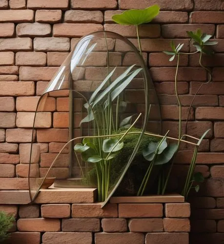 terrarium,botanical frame,transparent window,ivy frame,vivarium,bamboo frame,Photography,General,Natural