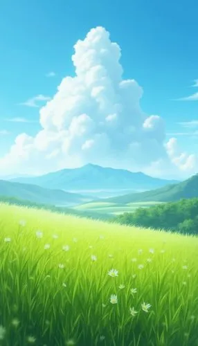 landscape background,hosoda,blooming field,grassfields,spring background,nature background,Photography,General,Realistic