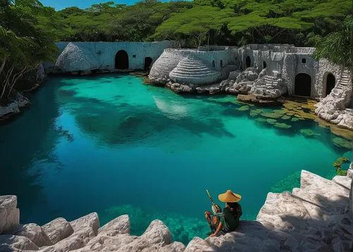 cave on the water,cenote,blue caves,the blue caves,sardinia,yucatan,blue cave,cayo santamaria,croatia,balearic islands,the limestone cave entrance,water spring,chiapas,thermal spring,cabaneros national park,herman national park,sea cave,south france,underwater oasis,limestone arch,Illustration,Black and White,Black and White 22