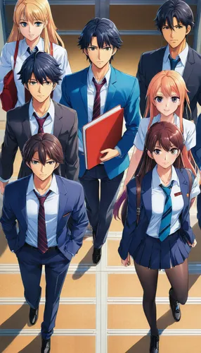 tsumugi kotobuki k-on,group photo,school children,school uniform,blur office background,persona,kotobukiya,hero academy,game arc,anime 3d,classroom,evangelion,students,class room,stand models,april fools day background,world end,classroom training,anime cartoon,torekba,Illustration,Japanese style,Japanese Style 03