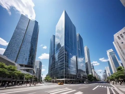 shiodome,marunouchi,citicorp,aoyama,umeda,isozaki,potsdamer platz,commerzbank,glass building,tishman,glass facade,tsubouchi,glass facades,dentsu,urbis,mitsuya,omotesando,chaouchi,tamachi,shenzen,Illustration,Japanese style,Japanese Style 09