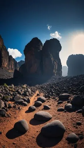 kahoolawe,ascension island,ennedi,tamanrasset,teide,canary islands