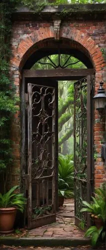 garden door,wood gate,iron door,doorways,old door,doorway,wooden door,iron gate,stone gate,farm gate,gate,entrada,front door,entryway,the door,front gate,gateway,portal,entranceway,entrances,Illustration,Realistic Fantasy,Realistic Fantasy 24