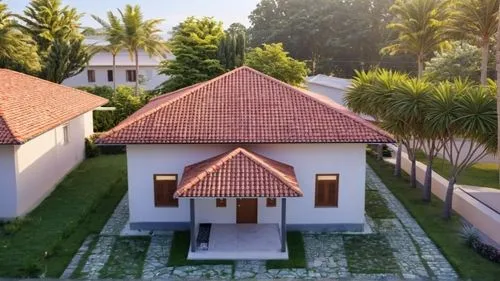 stone pavement with grass,this is a po of a house that is in the grass,puram,miniature house,paravur,kulathuvayal,3d rendering,kovilakam