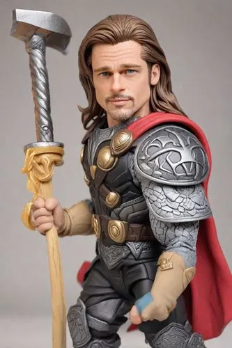 vax figure,thorbjorn,thorpedo,thorleif,thor,god of thunder,Digital Art,Clay