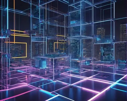 hypercube,cubes,voxels,cube background,mainframes,cybercity,voxel,cyberscene,cubic,cyberspace,wireframe,hypercubes,fractal environment,isometric,cybertown,3d background,cyberview,cybernet,cube surface,cyberia,Conceptual Art,Oil color,Oil Color 15