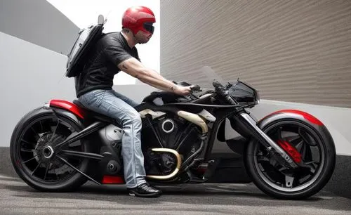 the person in a helmet is sitting on his motorbike,electric motorcycle,heavy motorcycle,super bike,black motorcycle,motorcycle rim,harley-davidson wlc,Product Design,Vehicle Design,Sports Car,Sports