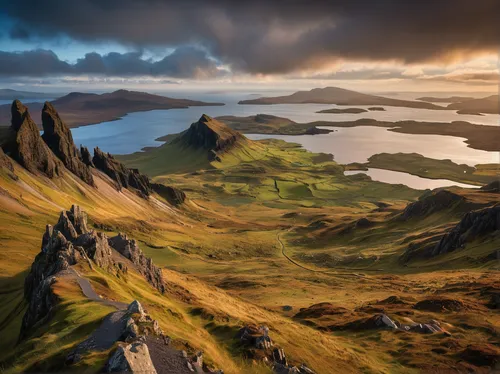 isle of skye,scottish highlands,scotland,isle of mull,highlands,eastern iceland,nordland,norway coast,norway island,northern norway,faroe islands,lofoten,fantasy landscape,iceland,donegal,mull,north of scotland,ireland,full hd wallpaper,an island far away landscape,Photography,General,Fantasy