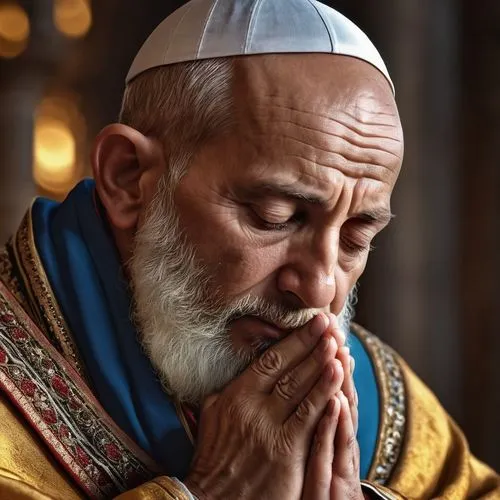 parajanov,middle eastern monk,shaykh,man praying,shariatmadari,catholicos,Photography,General,Realistic