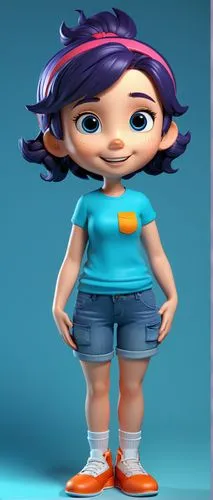 agnes,mini e,3d model,lilo,cute cartoon character,noodle image,bjork,gnome,3d figure,cartoon character,rockabella,bob,clementine,barb,3d modeling,mini,3d rendered,disney character,angelica,tara,Unique,3D,3D Character