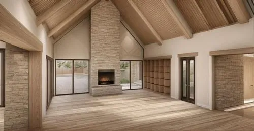 passivhaus,wooden beams,timber house,clerestory,vicarage,wood casework,Common,Common,Natural