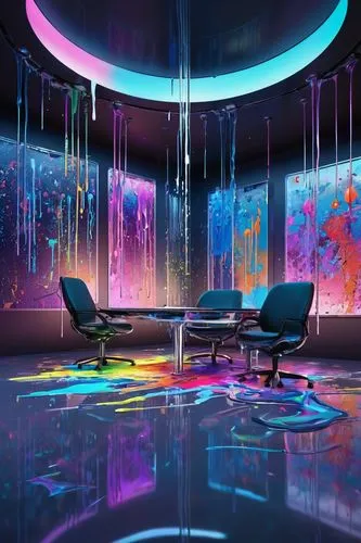 ufo interior,3d background,colorful background,colorful light,futuristic landscape,blur office background,colored lights,spaces,spaceship interior,neon ghosts,neon coffee,background colorful,meeting room,kaleidoscape,fluorescents,vapor,study room,futuristic,cyberscene,beautiful wallpaper,Conceptual Art,Graffiti Art,Graffiti Art 08