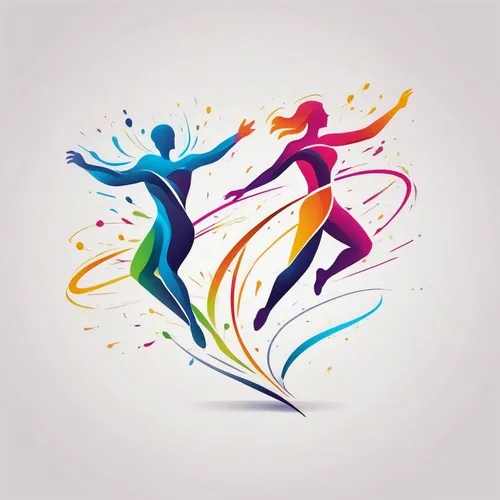 sports dance,hoop (rhythmic gymnastics),ball (rhythmic gymnastics),rhythmic gymnastics,ribbon (rhythmic gymnastics),middle-distance running,rope (rhythmic gymnastics),love dance,women's handball,long-distance running,dance with canvases,multi-sport event,dancesport,female runner,dance,artistic gymnastics,dancers,free running,individual sports,heptathlon,Unique,Design,Logo Design