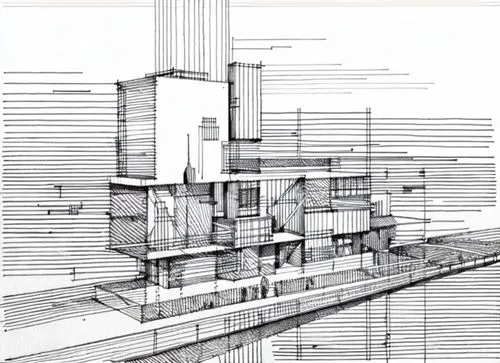 kirrarchitecture,habitat 67,archidaily,architect plan,autostadt wolfsburg,high-rise building,multi-story structure,brutalist architecture,arq,technical drawing,multi-storey,scale model,orthographic,schematic,multistoreyed,residential tower,house drawing,arhitecture,concrete plant,building construction,Design Sketch,Design Sketch,None