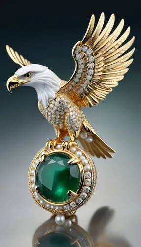 mouawad,asprey,boucheron,an ornamental bird,ring dove,arpels,cuban emerald,ornamental bird,chaumet,emeralds,brandstater,bulgari,lalique,russian imperial eagle,piguet,green bird,chopard,enamelled,emerald lizard,majolica,Photography,General,Realistic