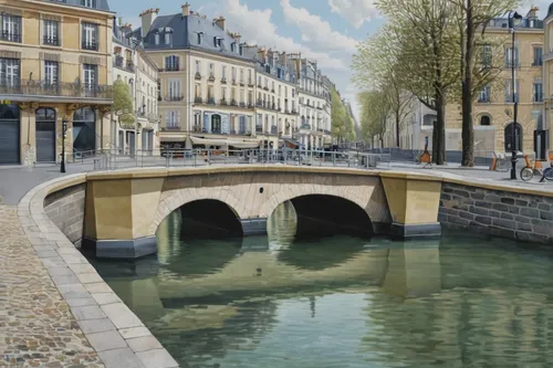 l'isle-sur-la-sorgue,watercolor paris,source de la sorgue,river seine,pont saint-bénézet,angel bridge,watercolor paris shops,tied-arch bridge,french digital background,aix-en-provence,pont d'avignon,france,paris,arch bridge,stone bridge,place saint-pierre,chapel bridge,city moat,universal exhibition of paris,bridge new europe,Illustration,Vector,Vector 17