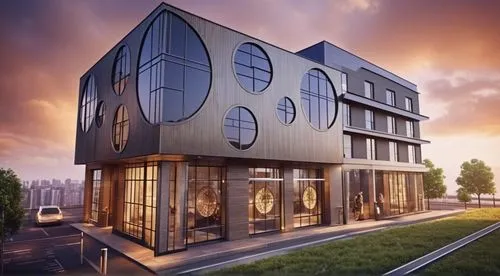 appartment building,lofts,arkitekter,cubic house,cube stilt houses,penthouses,inmobiliaria,3d rendering,new housing development,knokke,glass facade,cube house,immobilier,gronkjaer,immobilien,modern architecture,modern building,residentie,townhome,apartment building,Photography,General,Cinematic