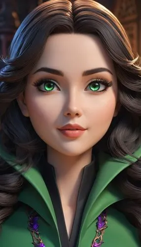 gothel,princess anna,fairy tale character,narcissa,esmeralda,morwen,Unique,3D,3D Character