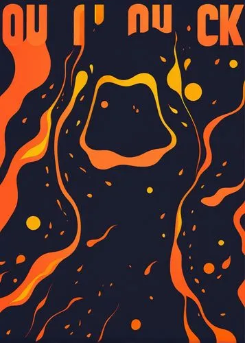 a picture of an orange and black art print,fire background,uck,garrison,ck,vietnamese dong,youtube background,Illustration,Vector,Vector 01