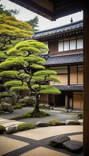 the japanese tree,ryokans,ryokan,japanese zen garden,kinkakuji,kinkakuji temple,zen garden,ginkaku-ji temple,kyoto,japan garden,japanese garden ornament,japanese waves,chanoyu,bonsai,tomsen,heian,dojo,japanese-style room,unzen,japanese garden,Conceptual Art,Fantasy,Fantasy 14