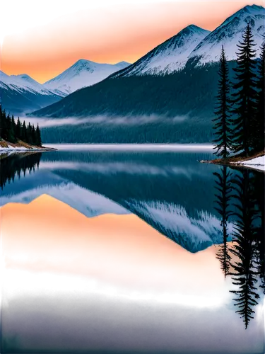 trillium lake,tongass,reflection in water,kokanee,reflections in water,vermilion lakes,water reflection,mountain lake,alpine lake,reflection of the surface of the water,twilight on jenny lake,evening lake,mountainlake,high mountain lake,mirror water,reflexed,photo painting,salt meadow landscape,two jack lake,whistler,Illustration,Realistic Fantasy,Realistic Fantasy 05