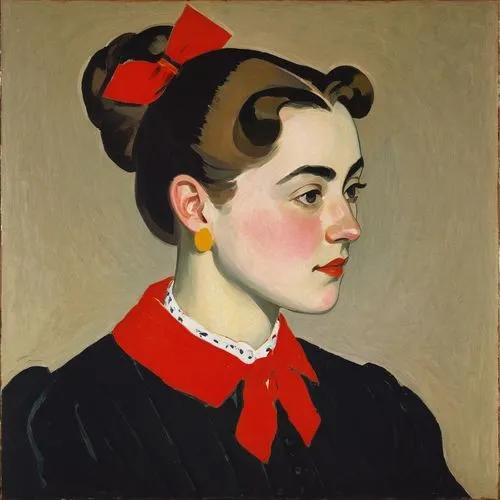 portrait of a girl,portrait of a woman,kahlo,kisling,frida kahlo,bazille,Art,Artistic Painting,Artistic Painting 40