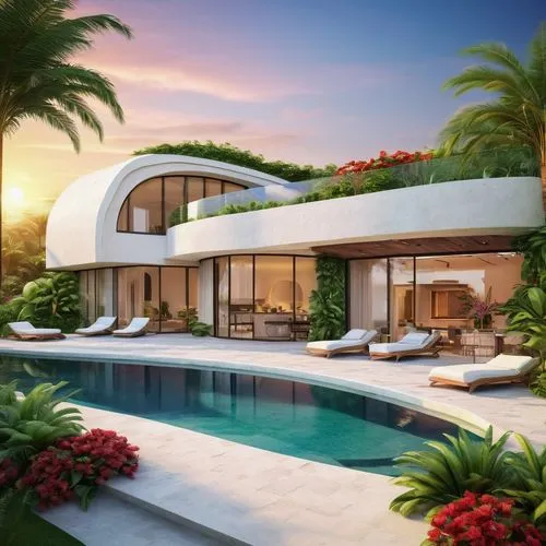 tropical house,luxury property,luxury home,dreamhouse,holiday villa,luxury real estate,beautiful home,florida home,pool house,palmilla,paradisus,crib,modern house,tropical island,dunes house,riviera,oceanfront,mansion,penthouses,mansions,Illustration,Vector,Vector 03