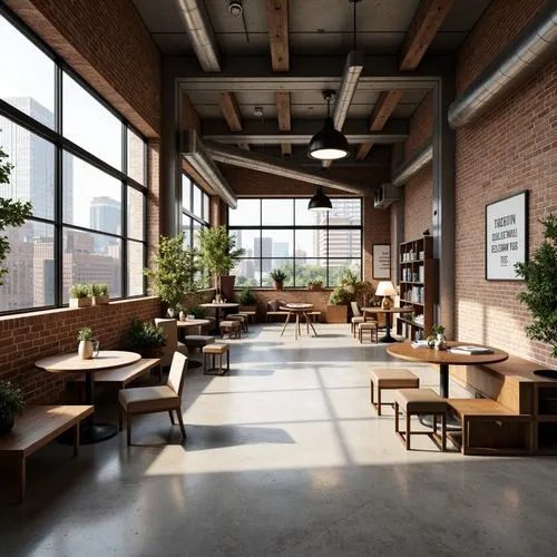 loft,lofts,modern office,penthouses,brickworks,3d rendering,daylighting,offices,hoboken condos for sale,working space,renderings,officine,modern decor,contemporary decor,the coffee shop,interior design,render,clubroom,creative office,apartment