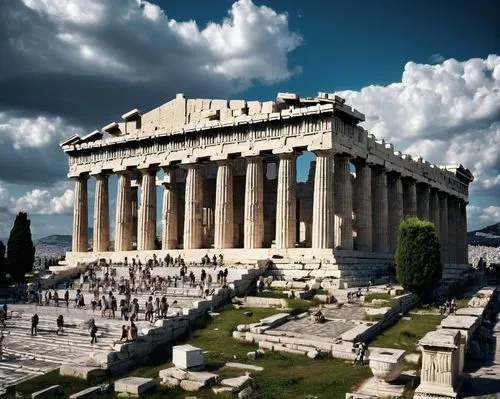 the parthenon,parthenon,greek temple,acropolis,caesonia,propylaea,akropolis,athen,erechtheion,panathenaic,hellas,athenian,athens,temple of diana,atenas,capitolium,herakleion,temple of hercules,ancient rome,doric columns,Conceptual Art,Sci-Fi,Sci-Fi 09