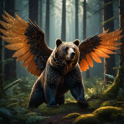 nordic bear,bear guardian,fantasy animal,bearlike,grizzlies,great bear,Photography,General,Fantasy