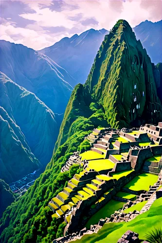 machu picchu,machupicchu,machu,machu pichu,incas,marvel of peru,rice terraces,picchu,incan,banaue,peru,urubamba,inca,rice terrace,ifugao,andean,peru i,machuelo,cuzco,ha giang,Illustration,Paper based,Paper Based 25