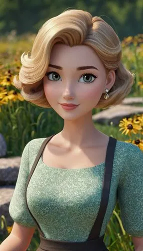 princess anna,tiana,elsa,liesel,dorthy,sylvania,Unique,3D,3D Character