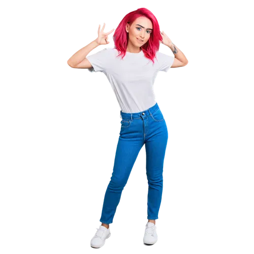 jeans background,girl on a white background,girl in t-shirt,high waist jeans,white background,png transparent,teen,ammo,jeans,skinny jeans,women's clothing,transparent background,pointing woman,gap,redhair,on a white background,woman pointing,high jeans,long-sleeved t-shirt,leggings,Illustration,Realistic Fantasy,Realistic Fantasy 07